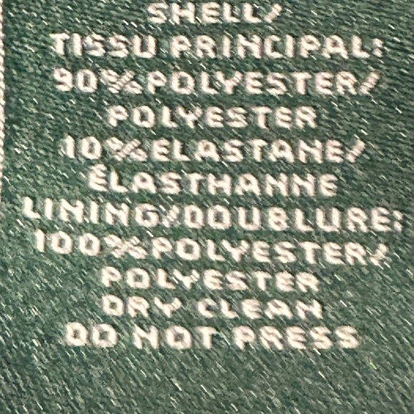 Ralph Lauren Navy faux velvet ruched front Long Sleeve Dress size 14 mob wife - Picture 9 of 9